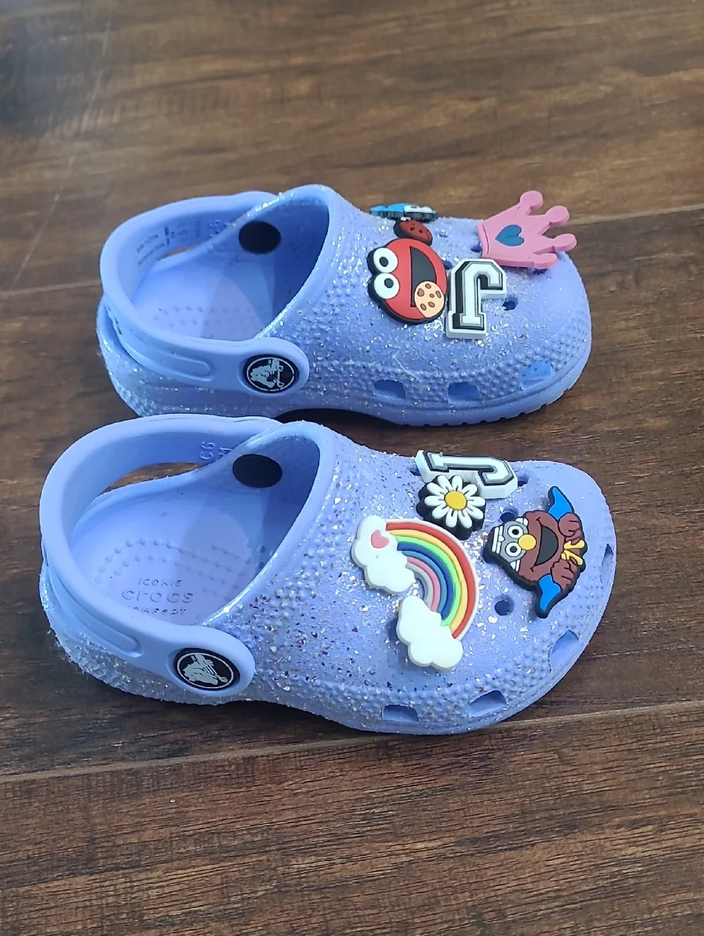 CROCS sparkling light